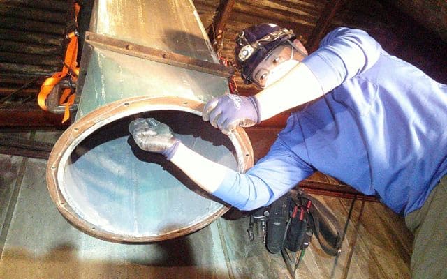 老朽化した排気ファンを交換取付｜対応事例紹介（千葉県松戸市）